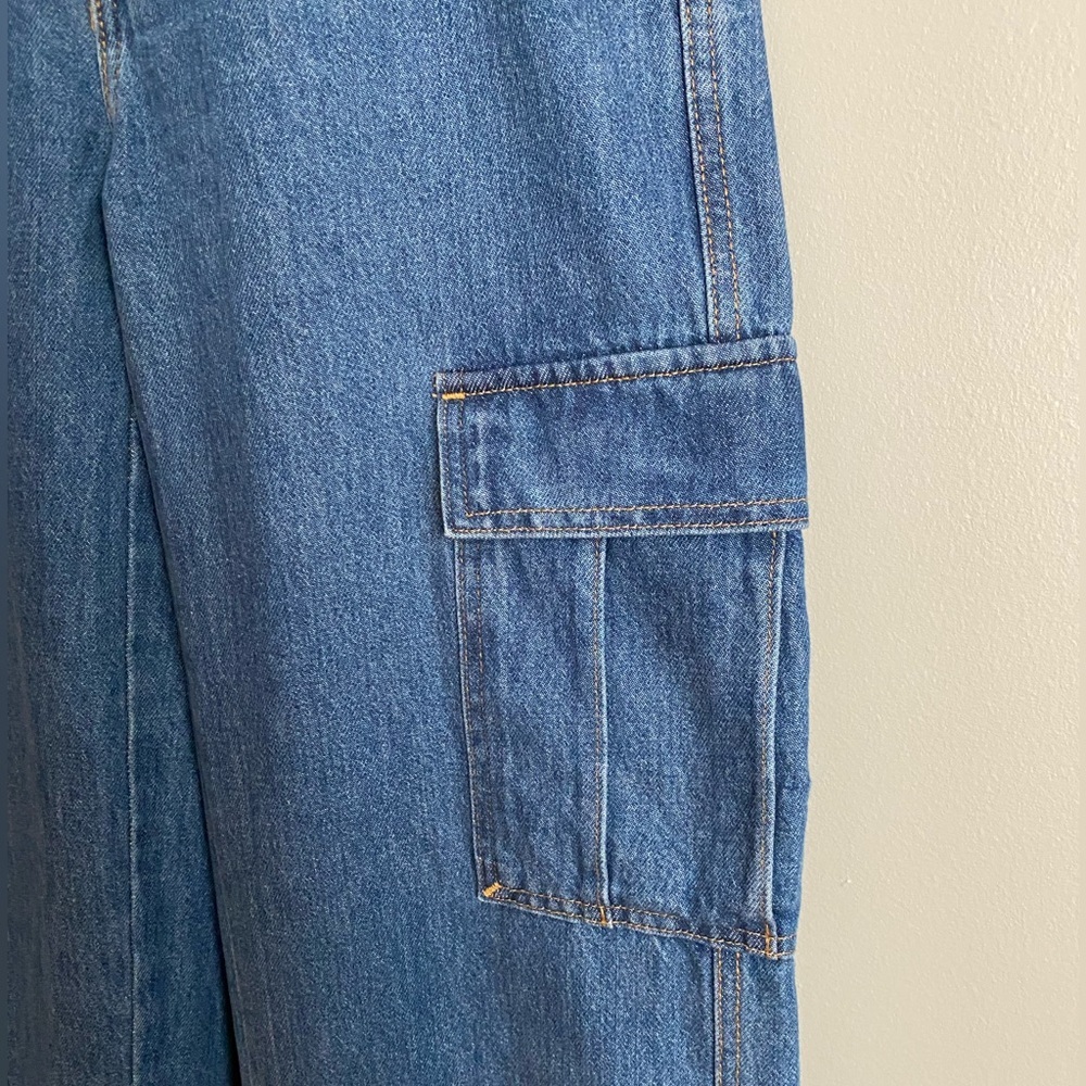 Levi’s 94’ Baggy Cargo Cotton Jeans Size 24 - Picture 5 of 11